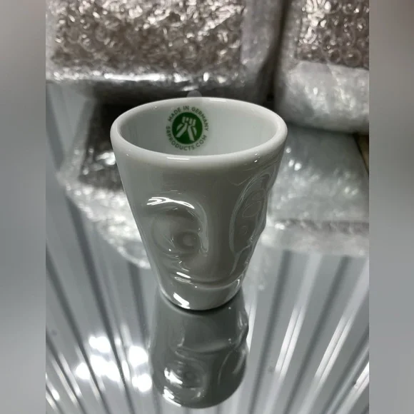 FightEight Tassen Porcelain Espresso Cup Germany New in Box - Picture 4 of 8